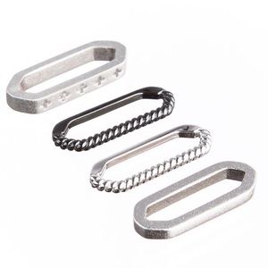 Bytten Silver Classic Stack for Fitbit Alta